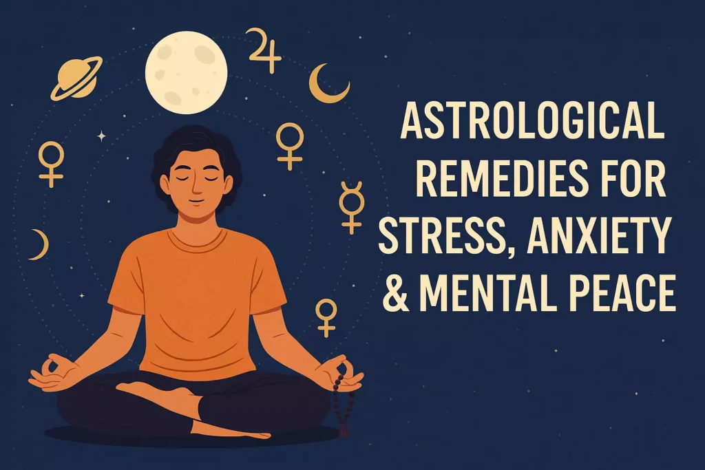 powerful astrological remedies for stress, anxiety and mental peace - best astrologer in chandigarh