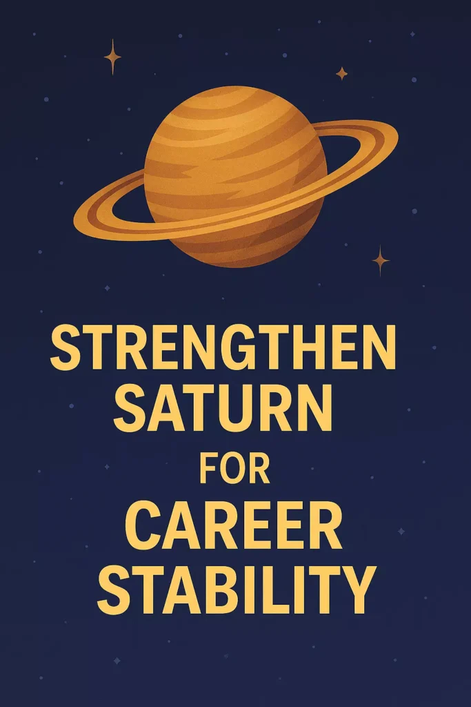 strength saturn for career stability