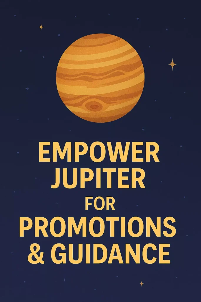empower jupiter for promotions and guidance