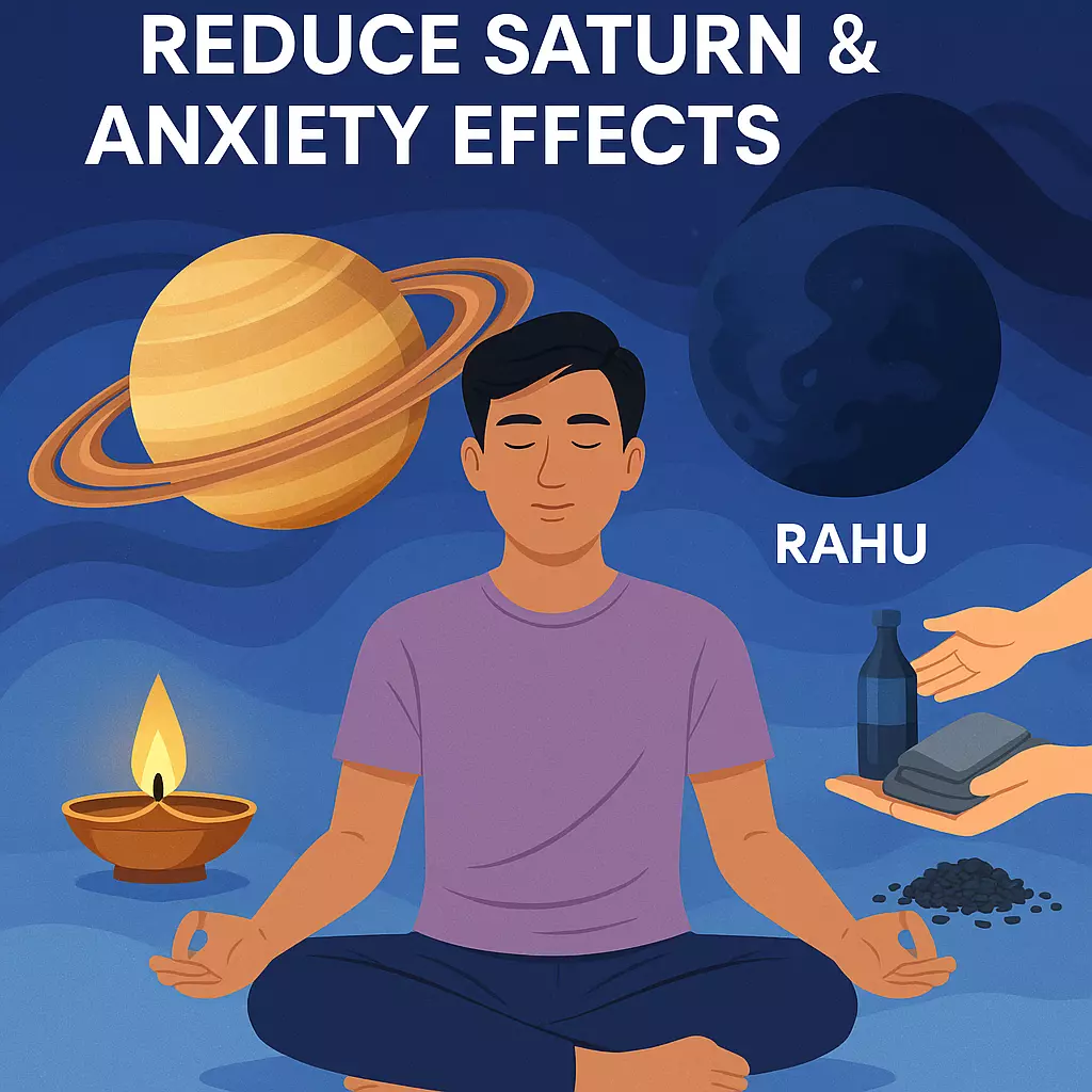 reduce saturn anxiety effects best astrologer in Chandigarh