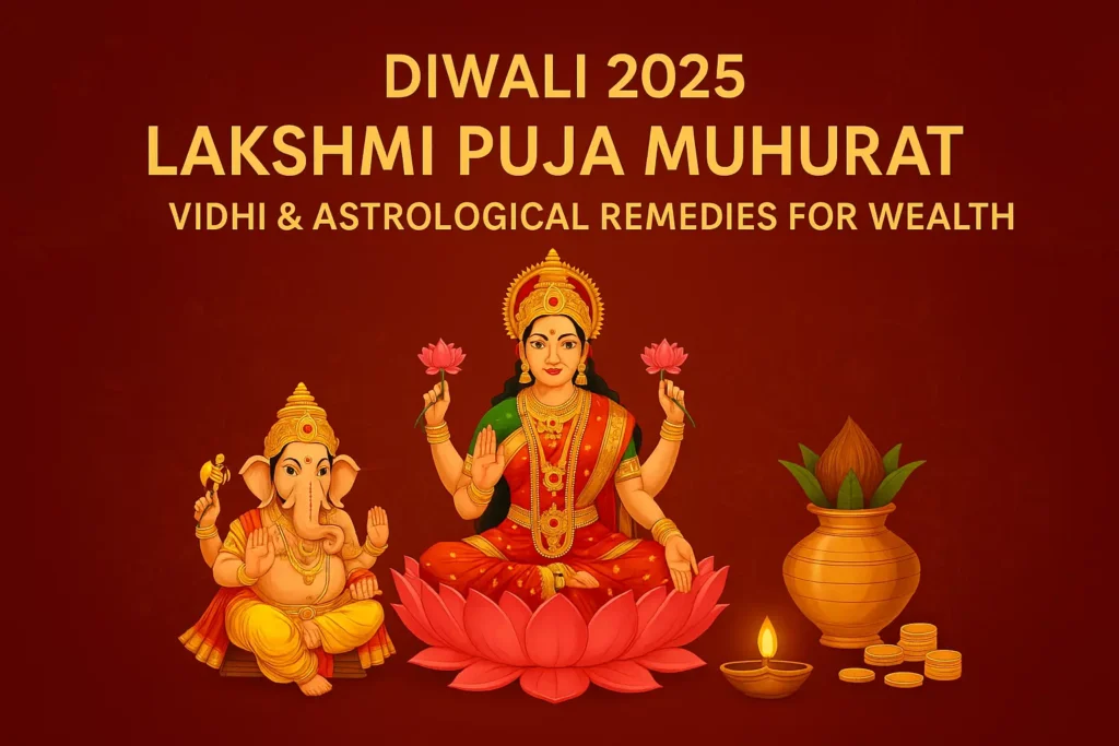 diwali 2025 lakshmi puja muhurat & astrological remedies