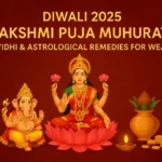 diwali 2025 lakshmi puja muhurat & astrological remedies
